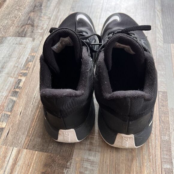 Nike Fly By Mid Basketball Shoes Sneakers Mens Size 8.5 Black White CD0189-001 - Picture 3 of 5